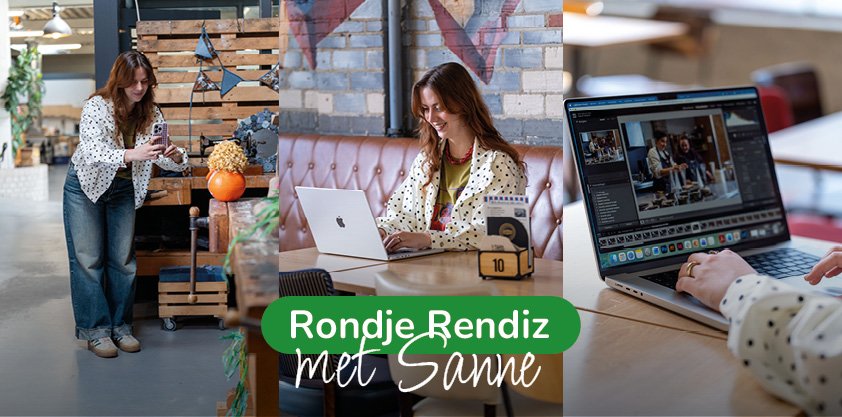 RENDIZ Banner Rondje Rendiz met Sanne sep